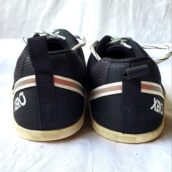 Xero Men's Prio Minimalist Lightweight Running Fitness Shoes Black/White Size 9 - Picture 4 of 8